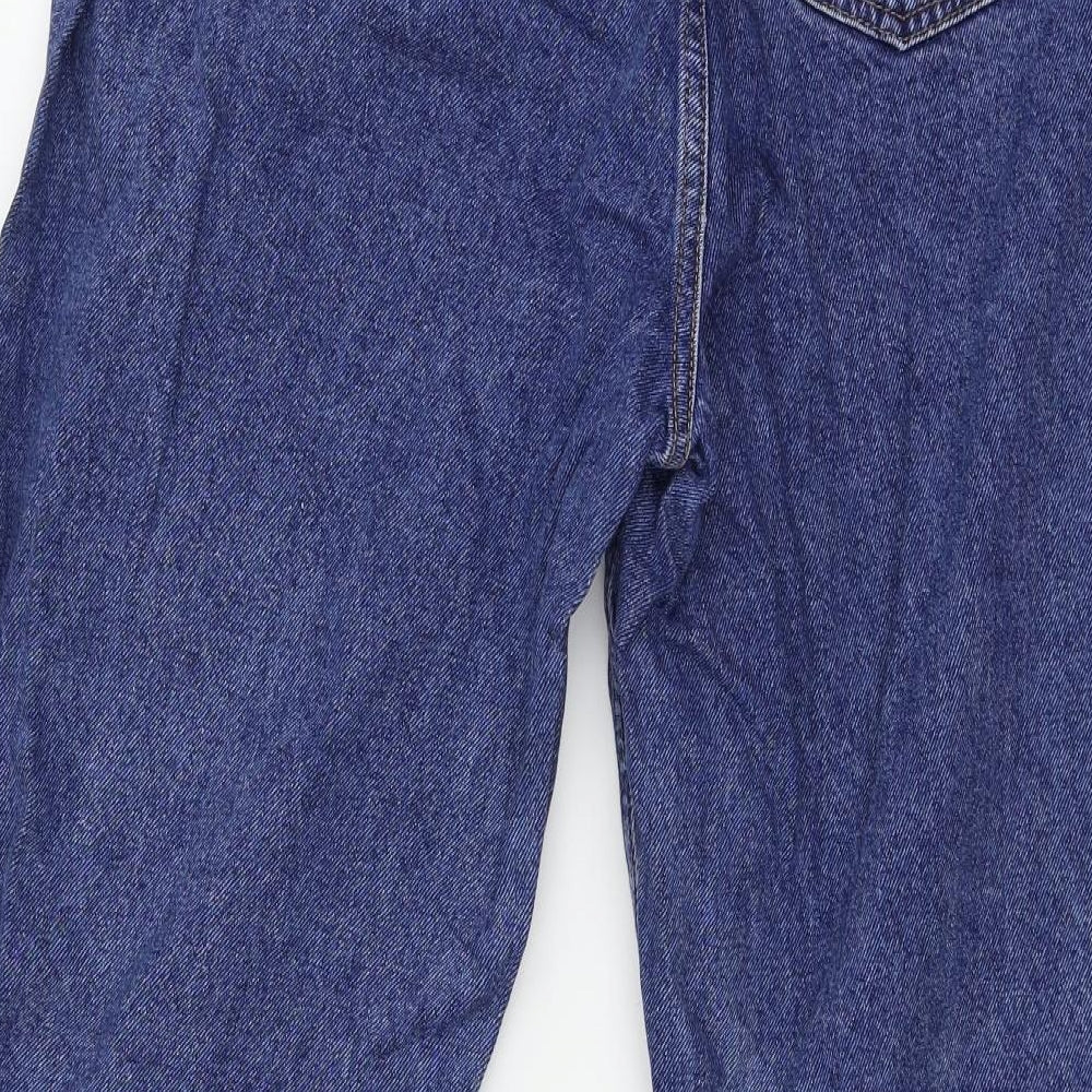 New Look Womens Blue  Denim Straight Jeans Size 18 L28 in