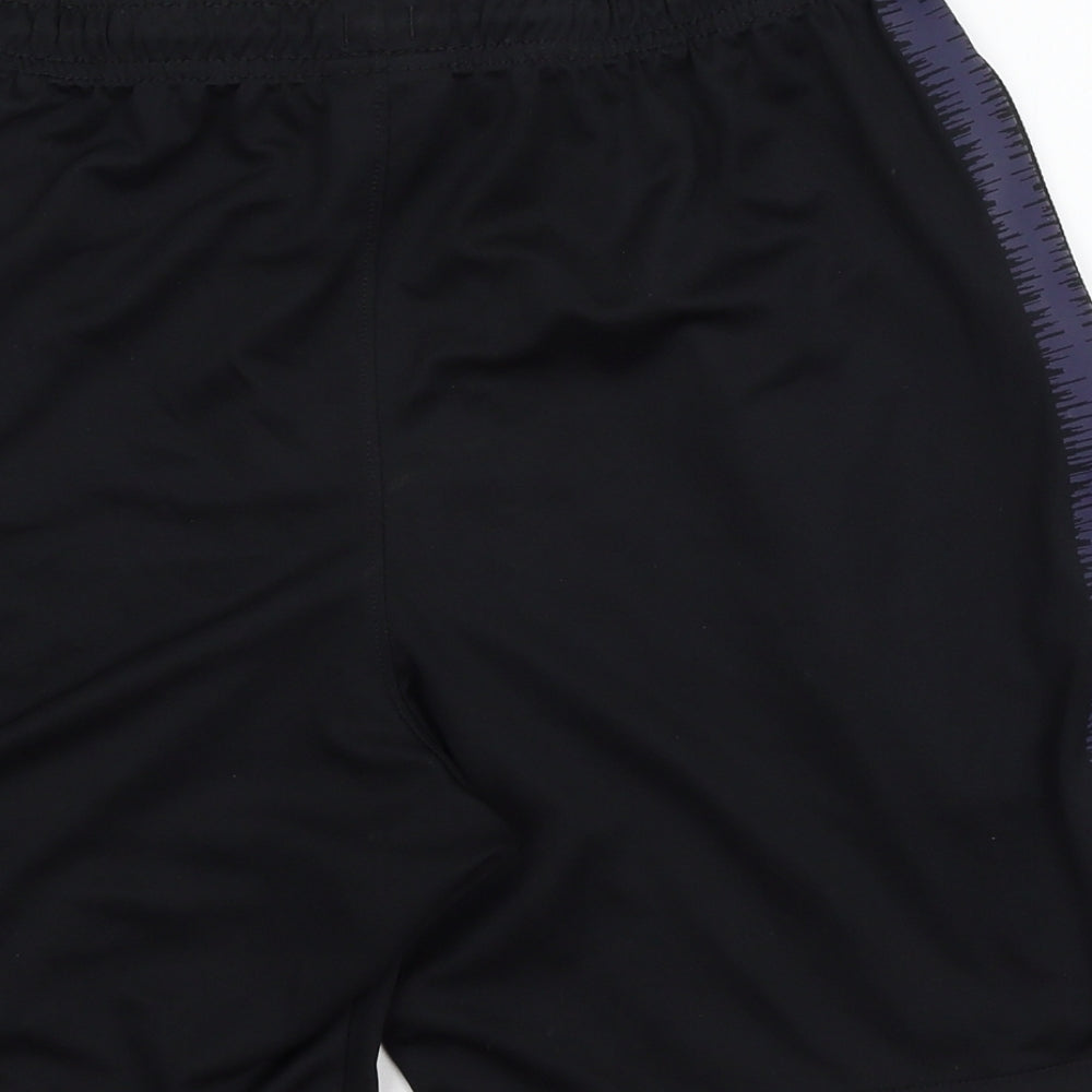 Nike Mens Black Geometric  Sweat Shorts Size M