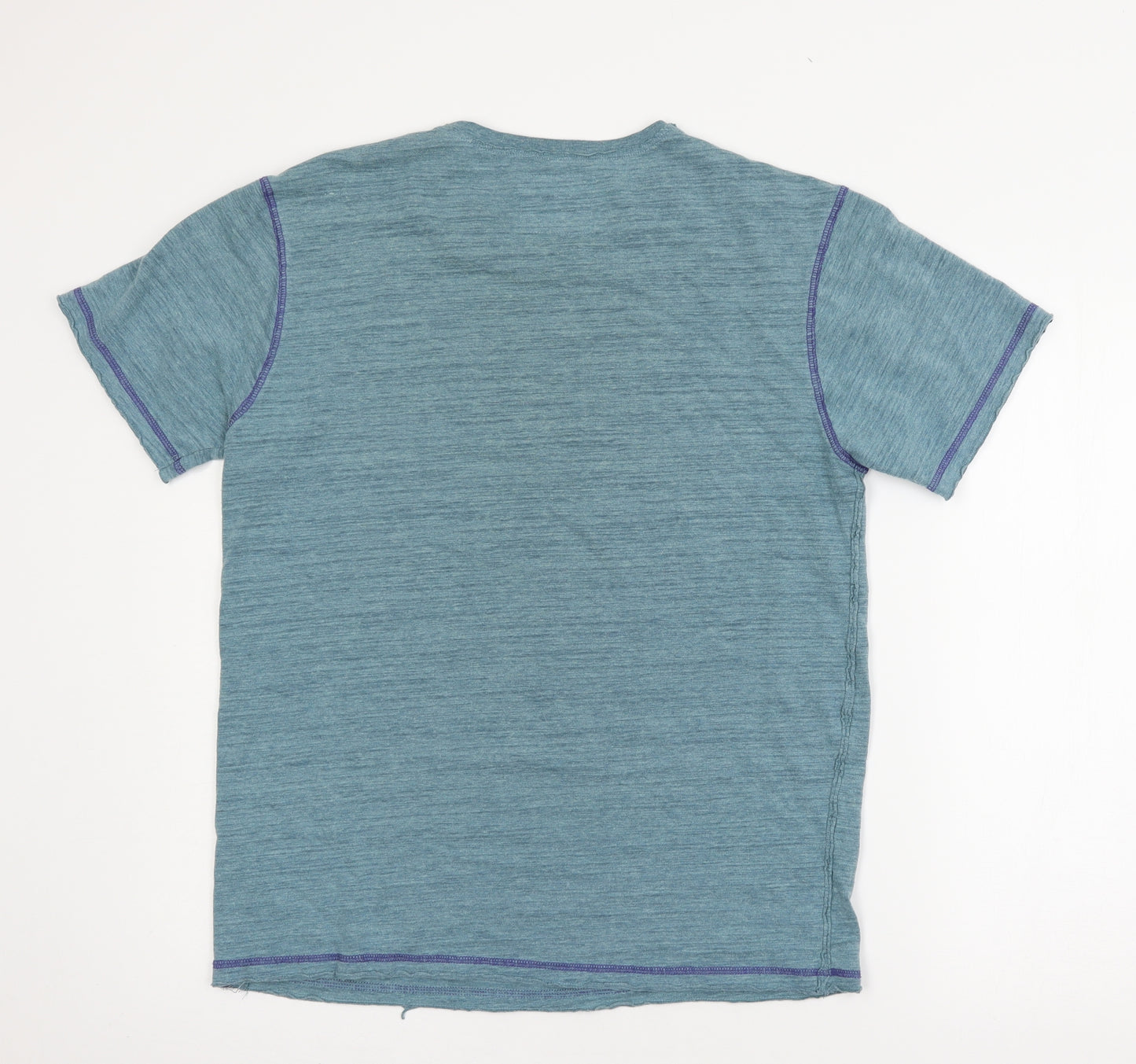 Retrofit Mens Blue  Jersey  T-Shirt Size M  - Union Jack