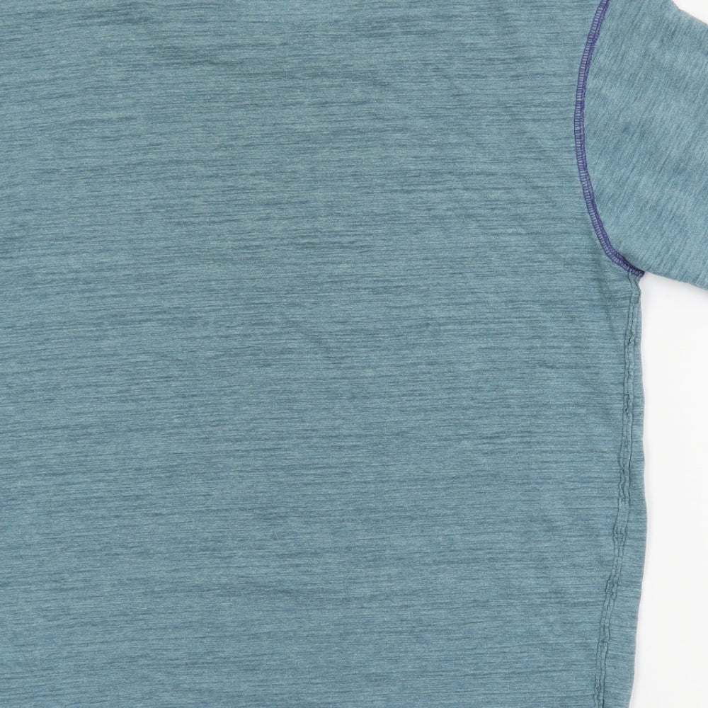 Retrofit Mens Blue  Jersey  T-Shirt Size M  - Union Jack