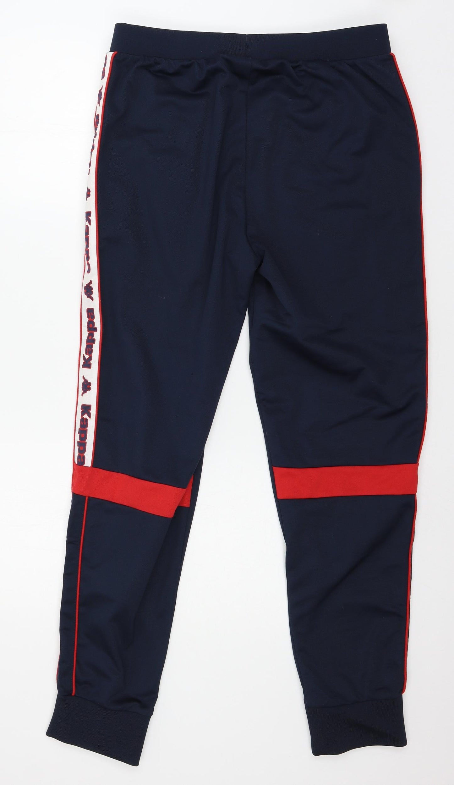Kappa Womens Blue  Jersey Jogger Trousers Size M L29 in
