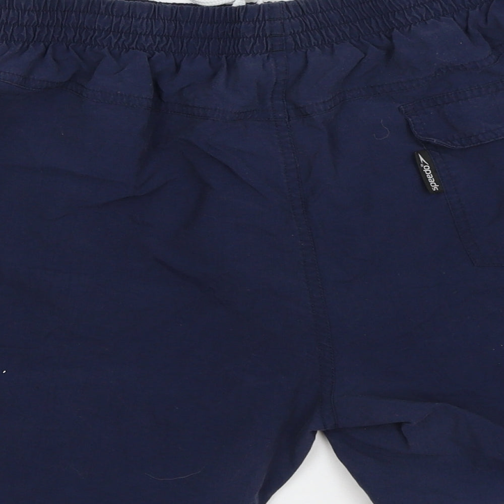 Speedo Mens Blue   Sweat Shorts Size L - Swim wear