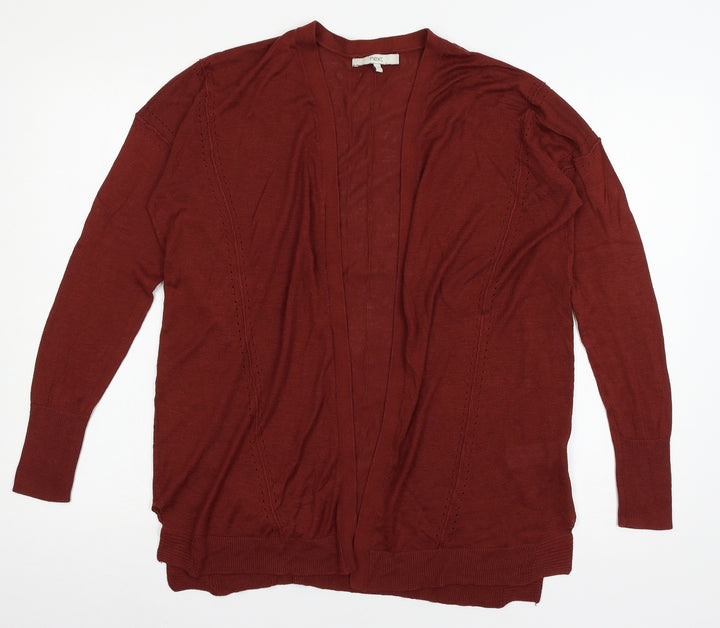 NEXT Womens Brown  Knit Cardigan Jumper Size 12