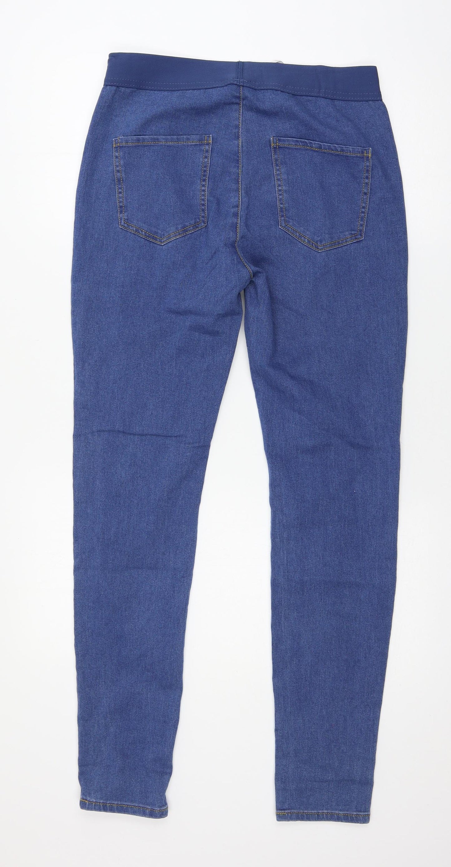 Pebble Bay Womens Blue  Denim Skinny Jeans Size 12 L29 in