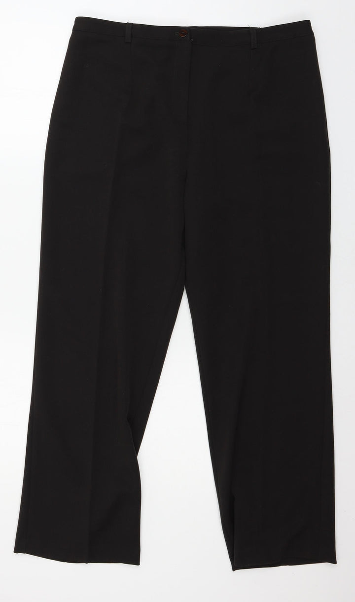 Annabelle Womens Brown Trousers Size 16 L27 in