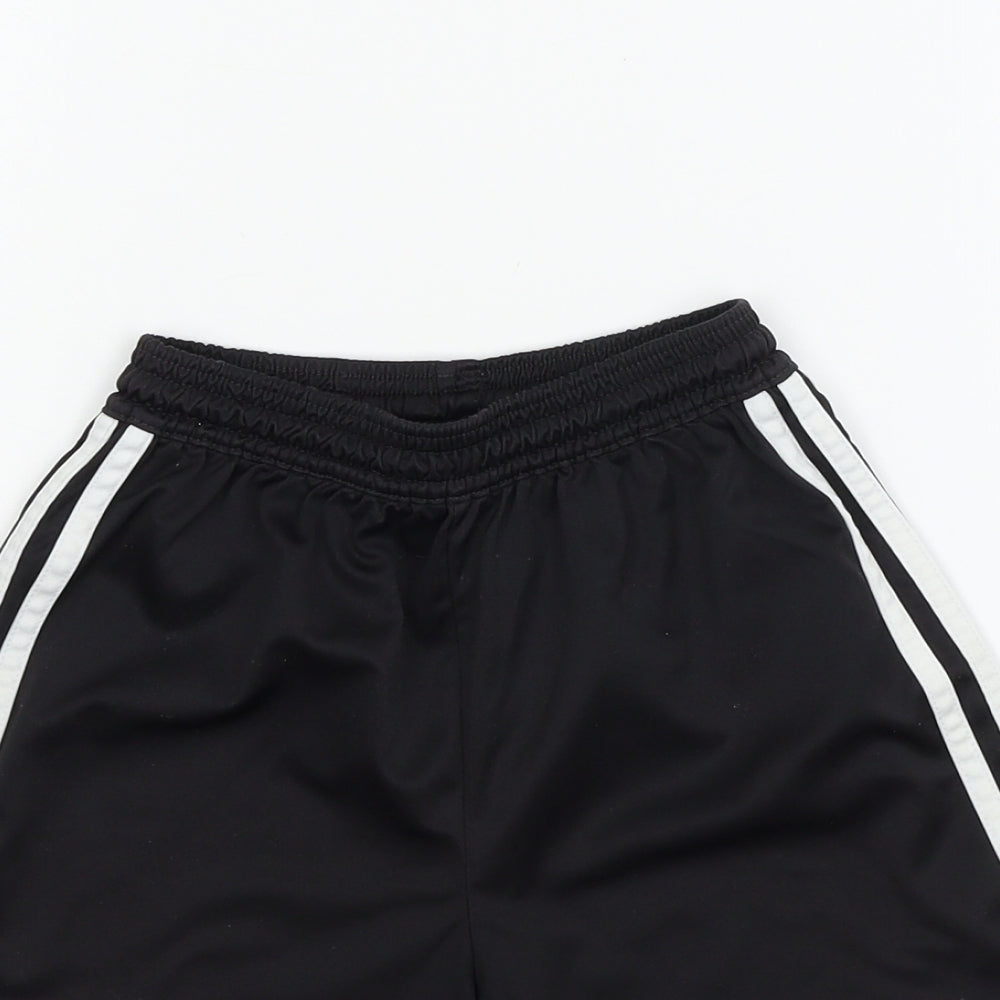 adidas Boys Black  Jersey Sweat Shorts Size 7-8 Years - Chelsea F.C
