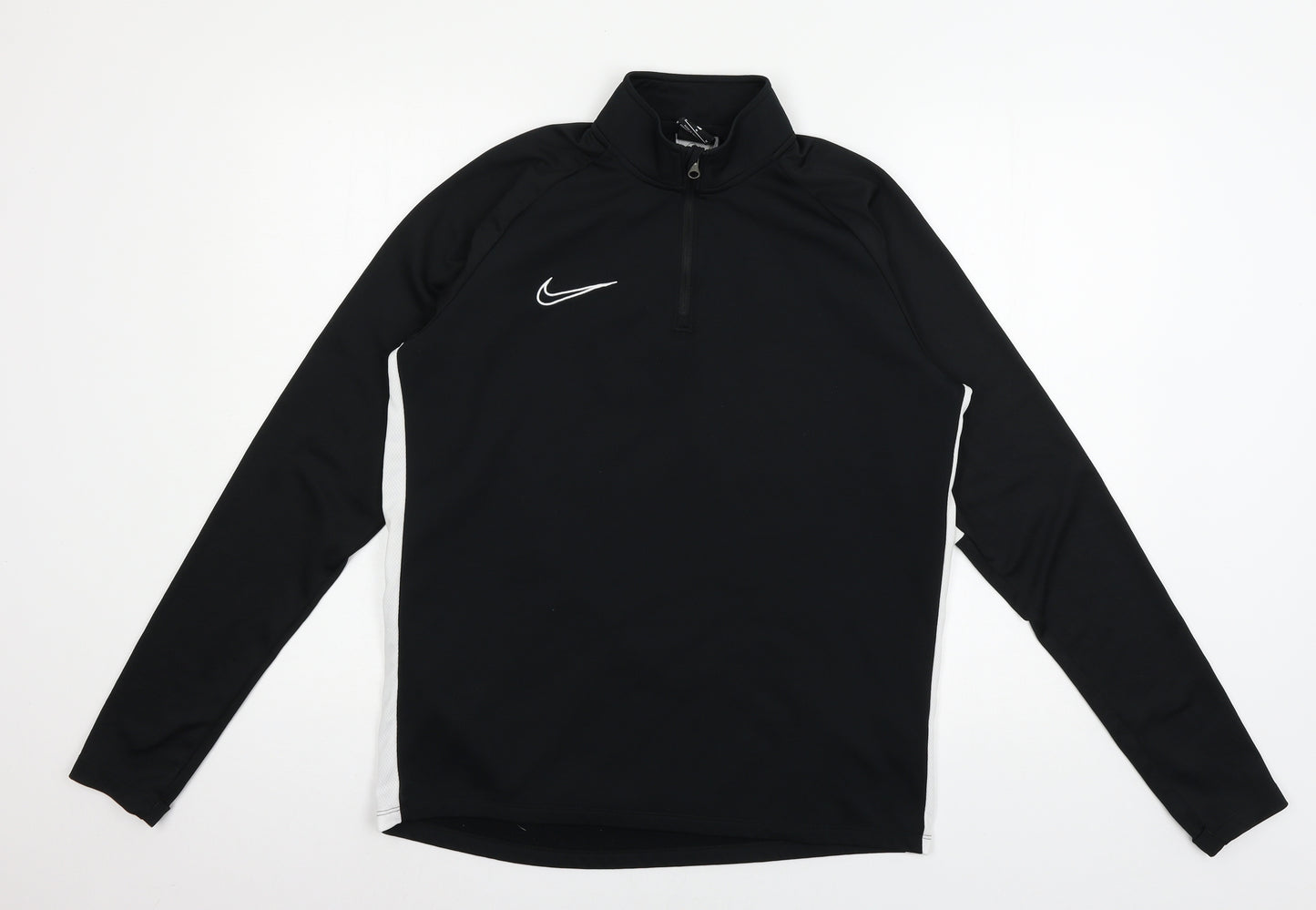 Nike Mens Black  Jersey Pullover Sweatshirt Size M
