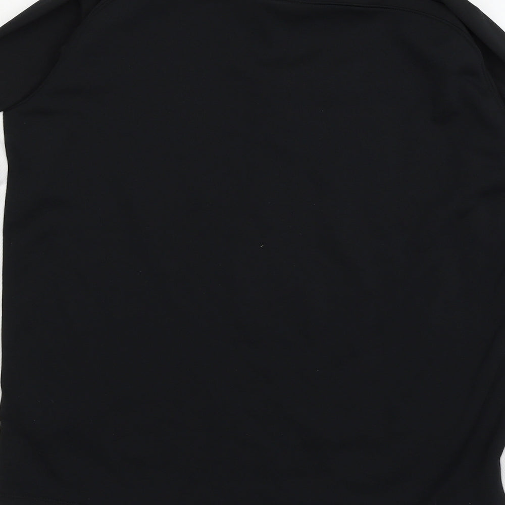 Nike Mens Black  Jersey Pullover Sweatshirt Size M