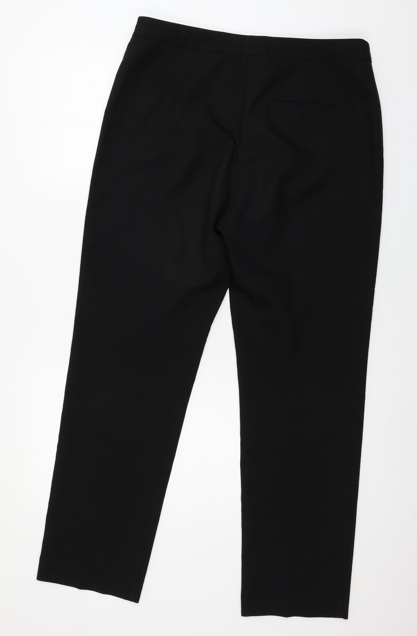 Papaya Womens Black   Trousers  Size 14 L30 in