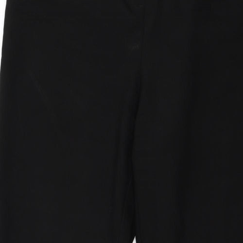 Papaya Womens Black   Trousers  Size 14 L30 in