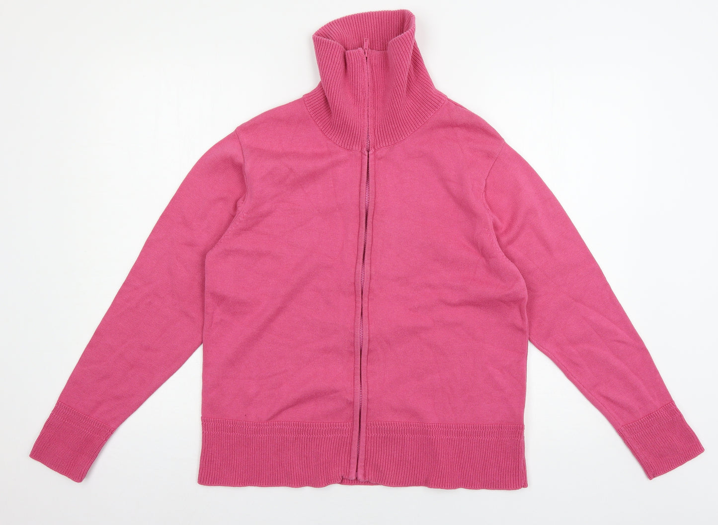 Collection Womens Pink  Knit Cardigan Jumper Size L