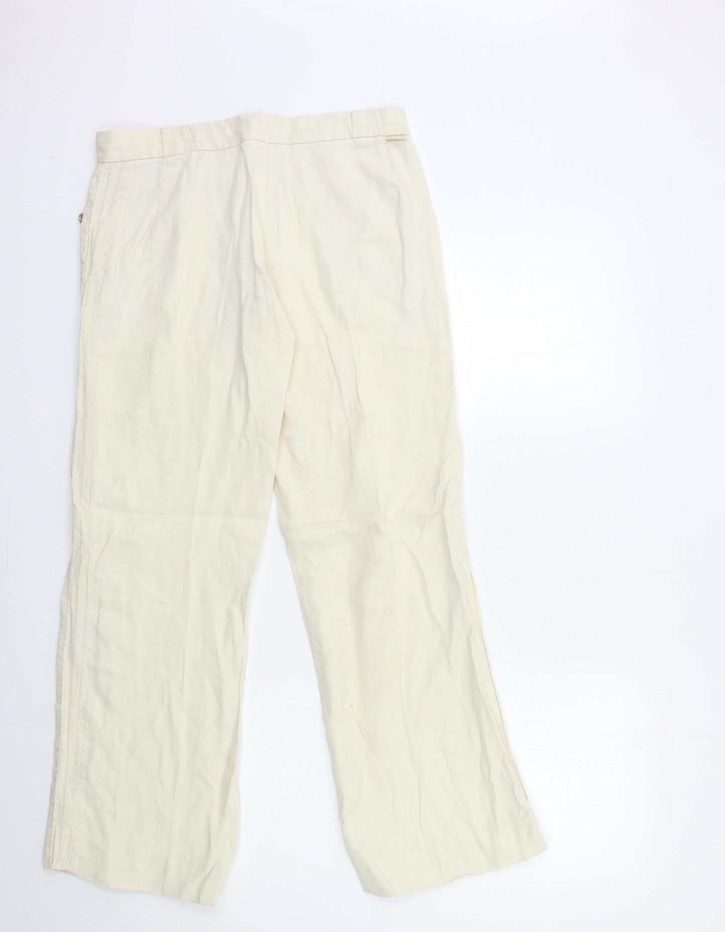 Full Circle Womens Beige   Trousers  Size 30 in L28 in
