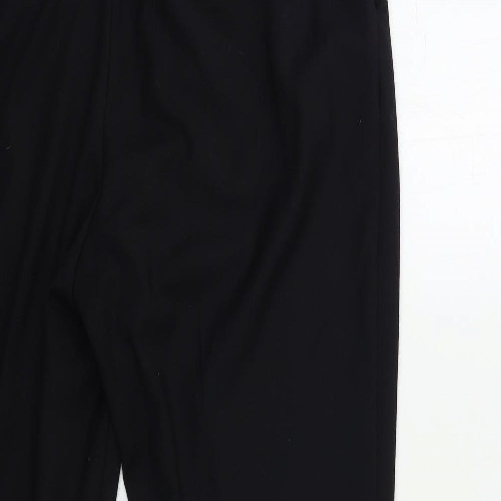 Linea Womens Black   Trousers  Size 12 L26 in