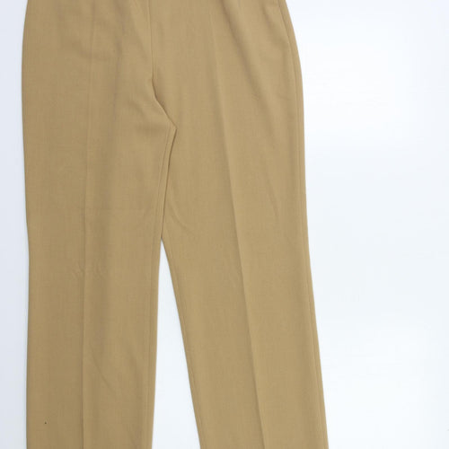 Peruggi Womens Brown   Trousers  Size 14 L31 in