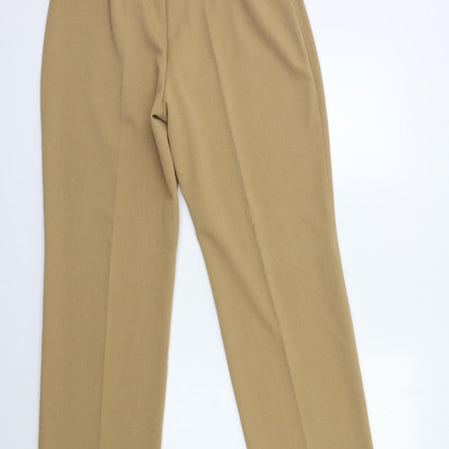 Peruggi Womens Brown   Trousers  Size 14 L31 in