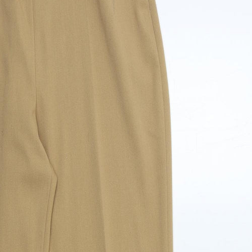 Peruggi Womens Brown   Trousers  Size 14 L31 in