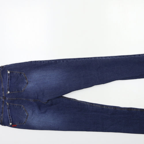 Vegas Womens Blue  Denim Skinny Jeans Size 23 in L26 in