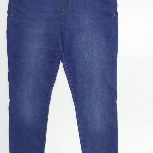 Dorothy Perkins Womens Blue  Denim Jegging Jeans Size 16 L31 in