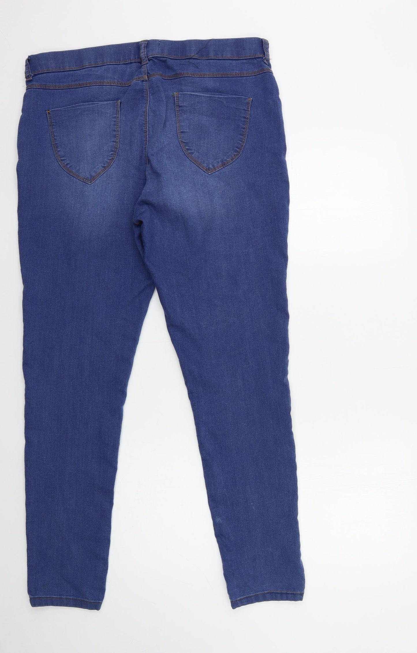 Dorothy Perkins Womens Blue  Denim Jegging Jeans Size 16 L31 in