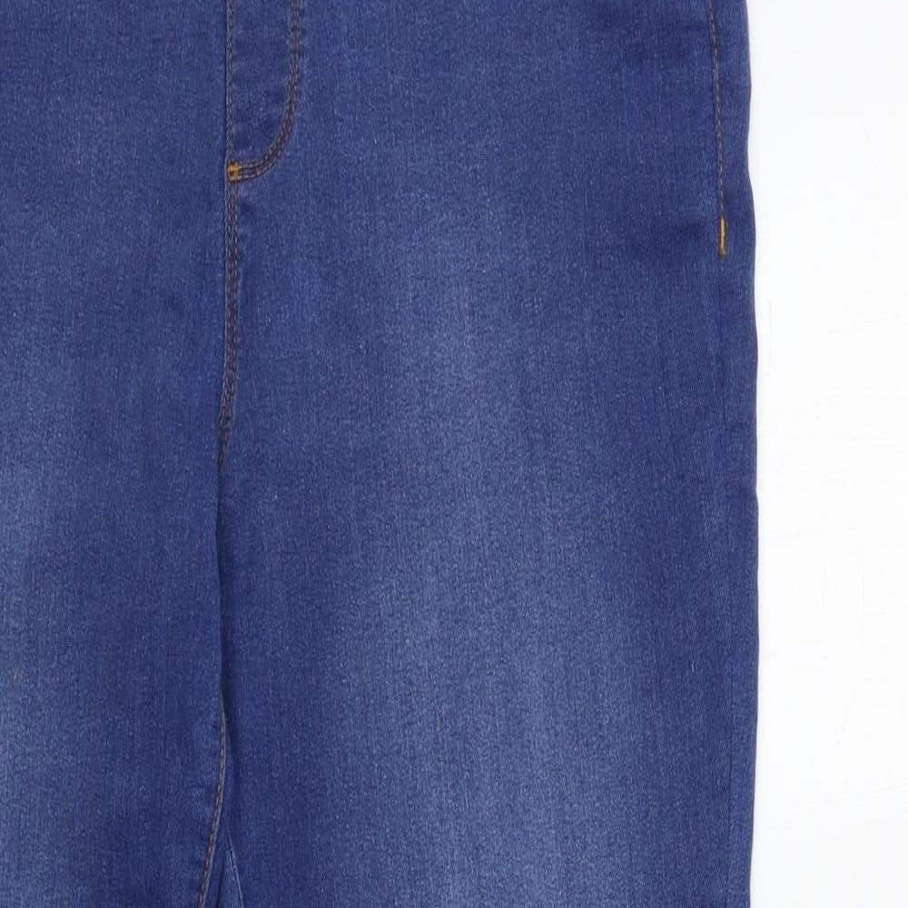 Dorothy Perkins Womens Blue  Denim Jegging Jeans Size 16 L31 in