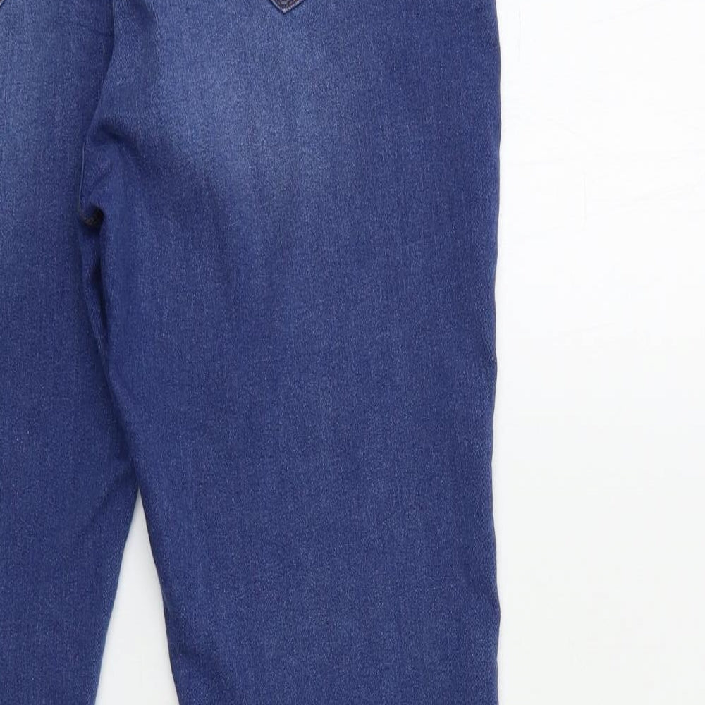 Dorothy Perkins Womens Blue  Denim Jegging Jeans Size 16 L31 in