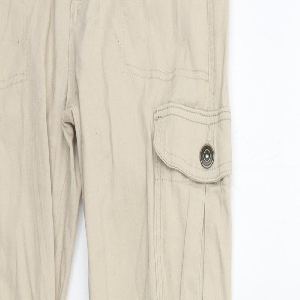 miss evie Girls Beige  Denim Skinny Jeans Size 14-15 Years