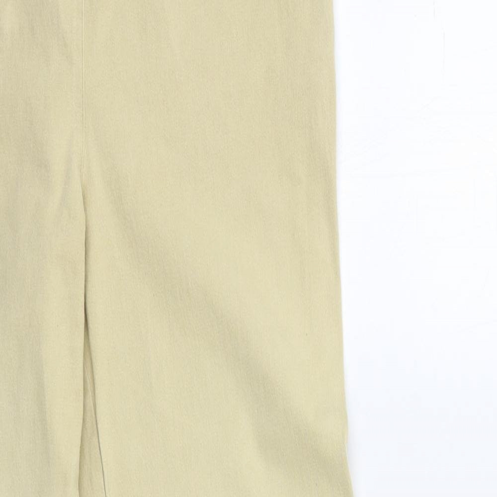 H&M Womens Beige   Trousers  Size 12 L31 in