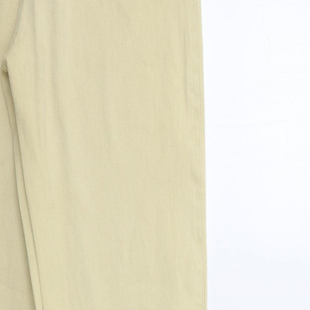 H&M Womens Beige   Trousers  Size 12 L31 in