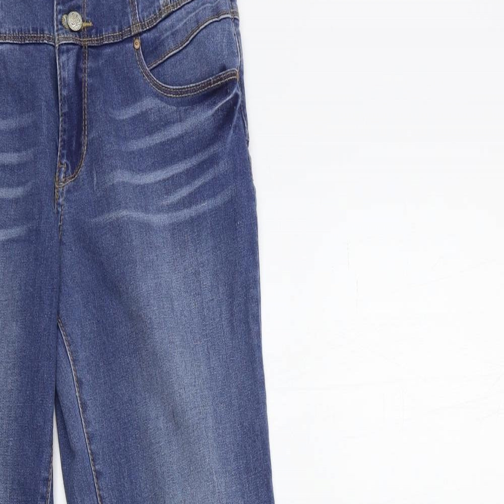 Preworn Womens Blue  Denim Skinny Jeans Size 23 in L29 in