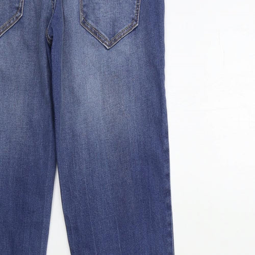 Preworn Womens Blue  Denim Skinny Jeans Size 23 in L29 in
