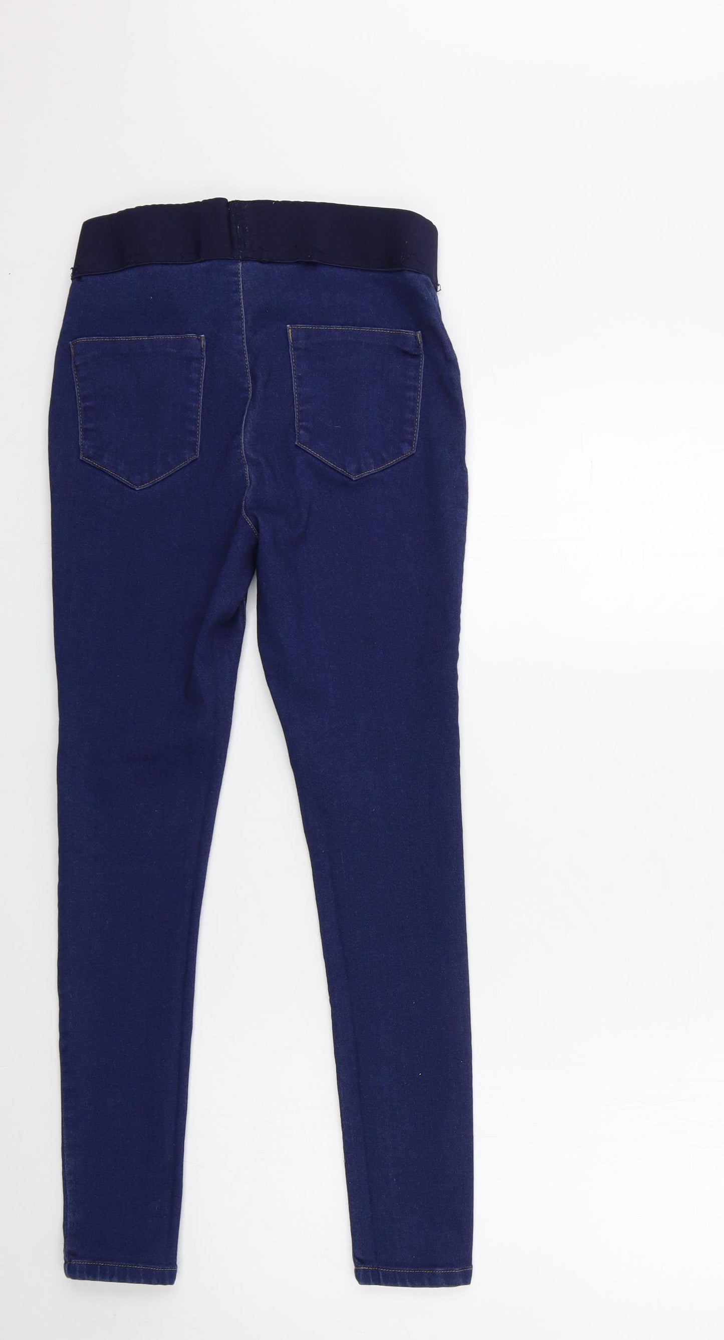 George Womens Blue  Denim Skinny Jeans Size 12 L27 in