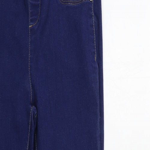George Womens Blue  Denim Skinny Jeans Size 12 L27 in
