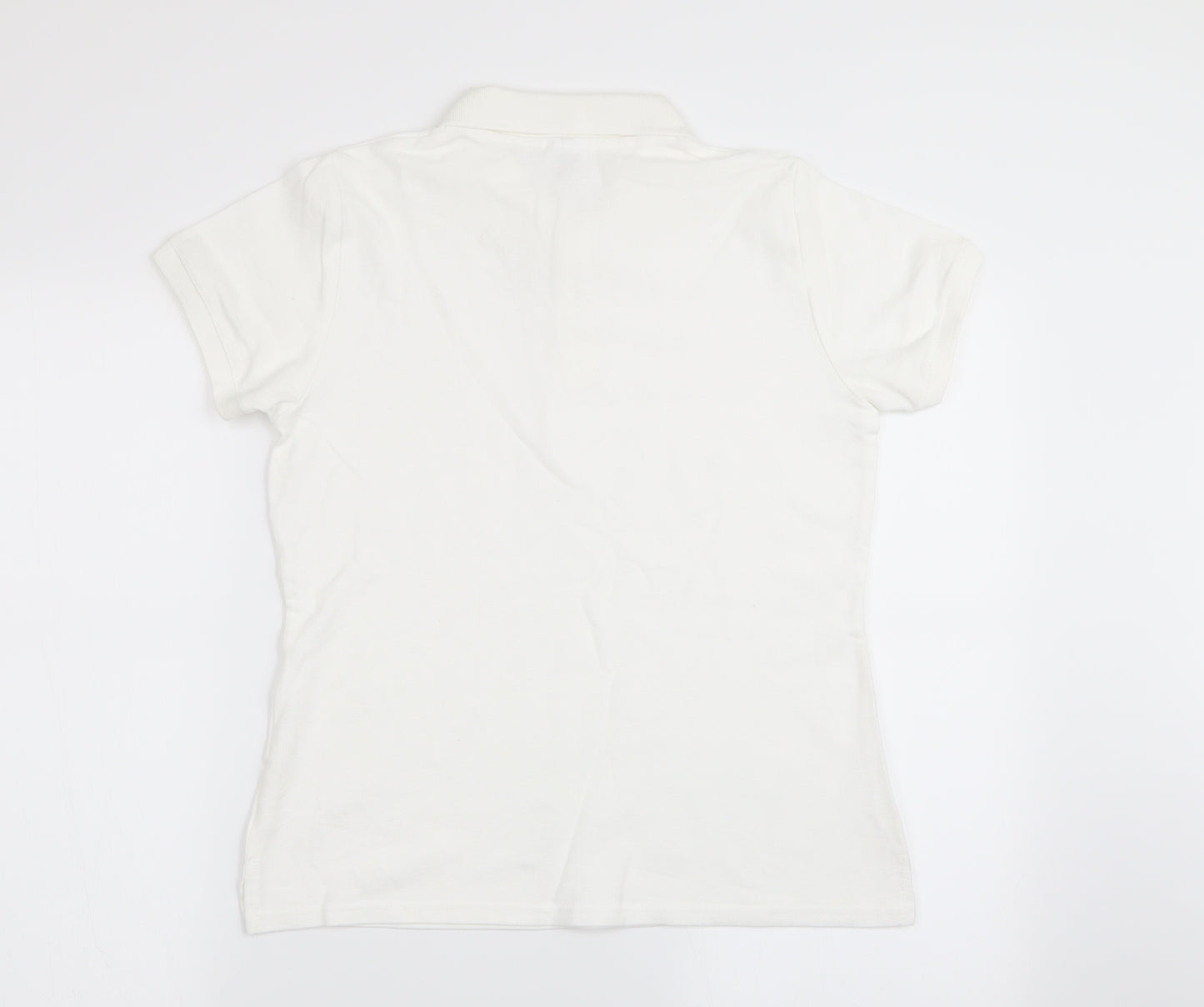 Fruit of the Loom Boys White   Basic Polo Size M