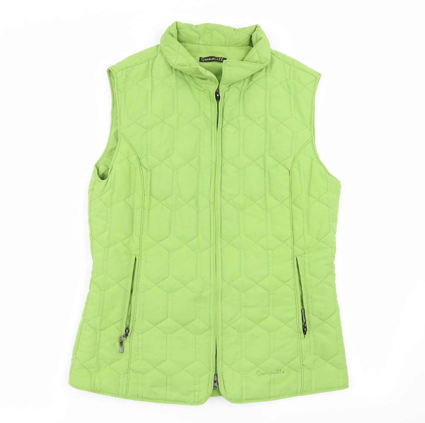 grenoville Womens Green   Gilet Coat Size 10