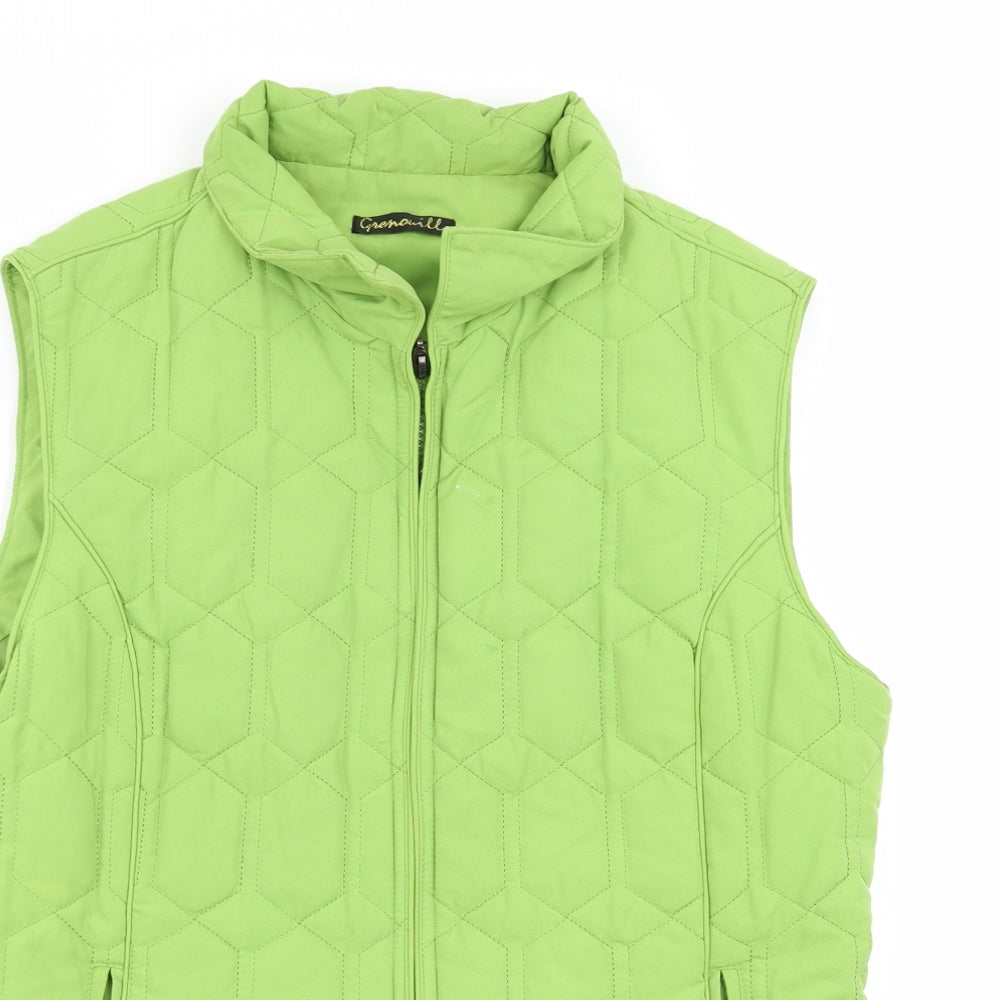 grenoville Womens Green   Gilet Coat Size 10