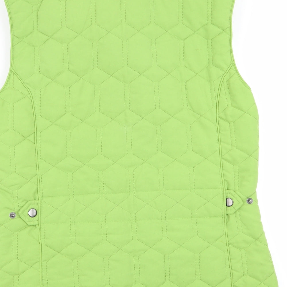 grenoville Womens Green   Gilet Coat Size 10