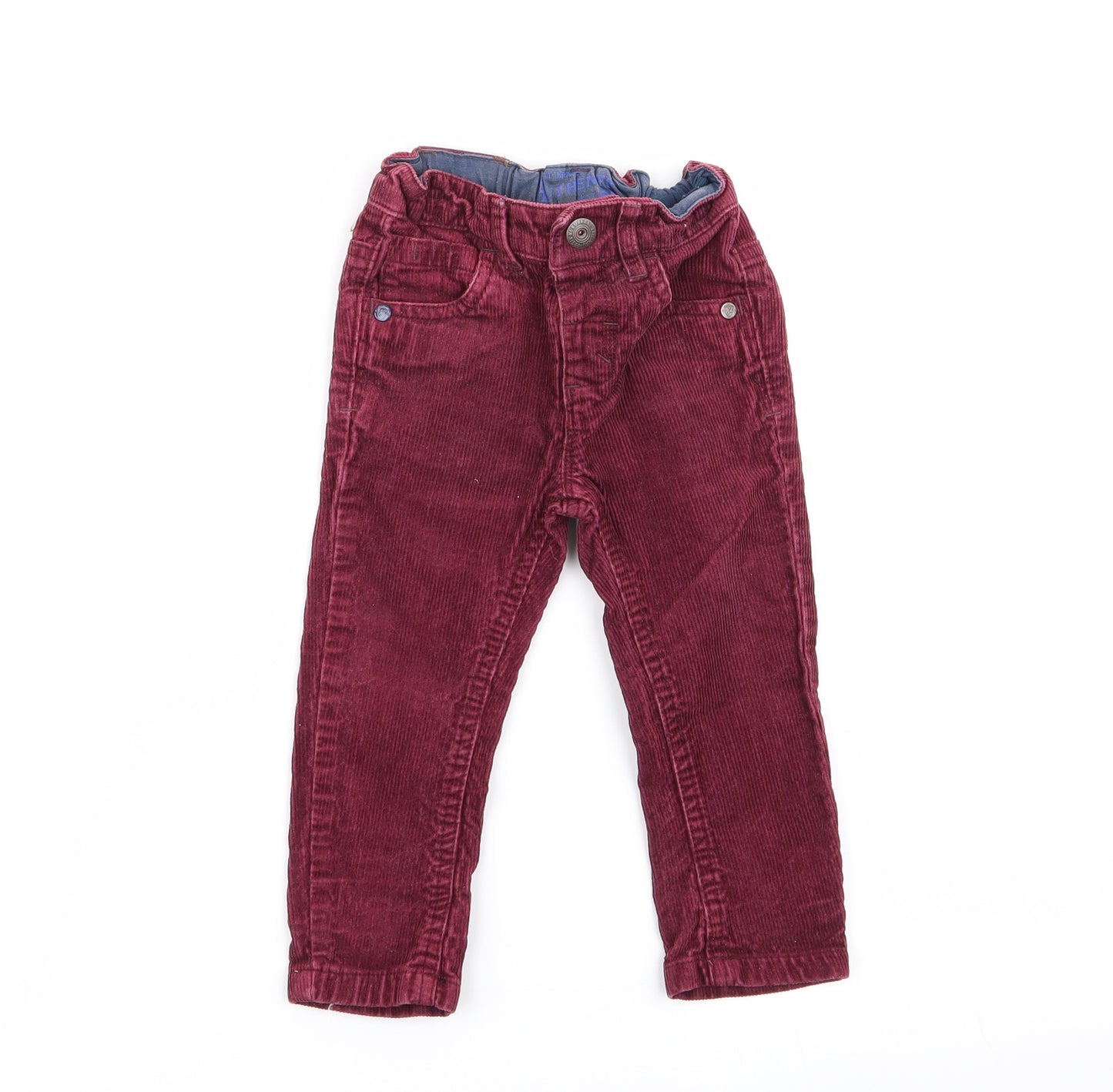 NEXT Boys Red   Cargo Jeans Size 9-12 Months  - jeans