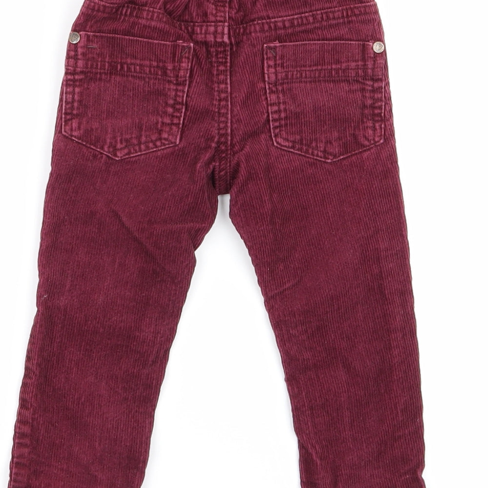 NEXT Boys Red   Cargo Jeans Size 9-12 Months  - jeans