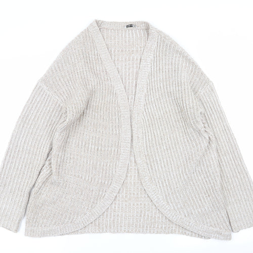 Pep and co Womens Beige   Cardigan Jumper Size 12