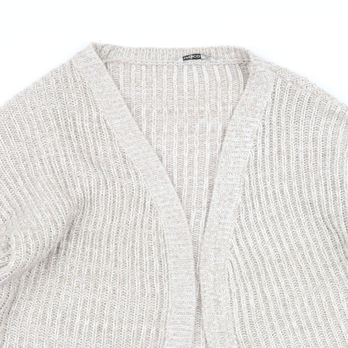 Pep and co Womens Beige   Cardigan Jumper Size 12