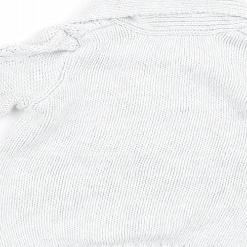 Matalan Baby Grey   Cardigan Jumper Size 0-3 Months