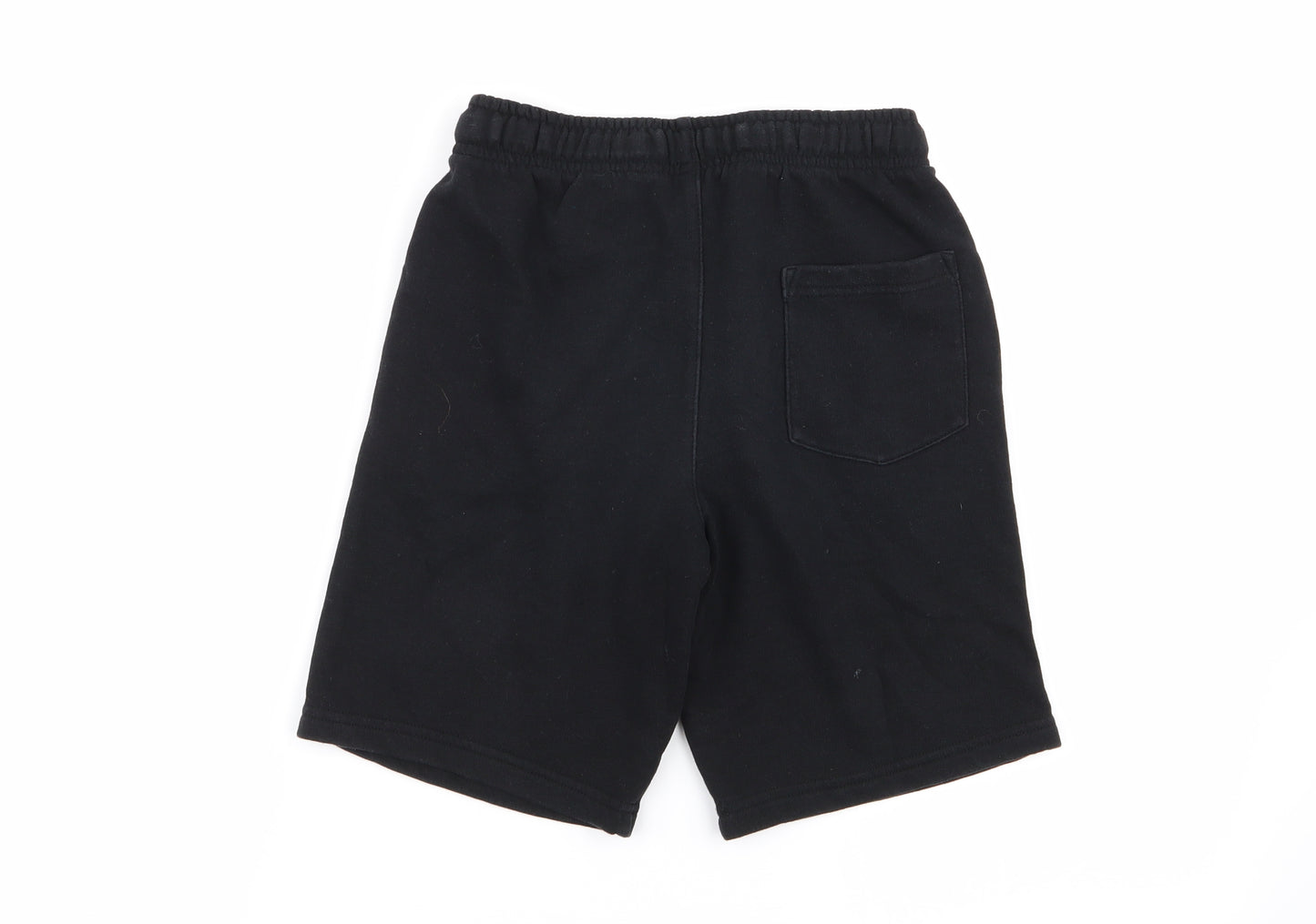 Asda George Boys Black   Sweat Shorts Size 9-10 Years