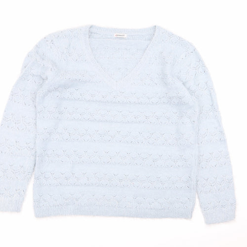Damart Womens Blue   Pullover Jumper Size 14