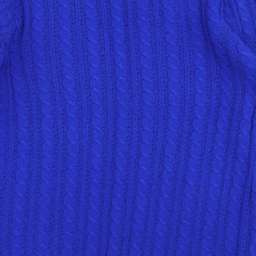 Pulse Womens Blue   Pullover Jumper Size M
