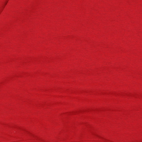 Gildan Womens Red   Pullover Jumper Size S