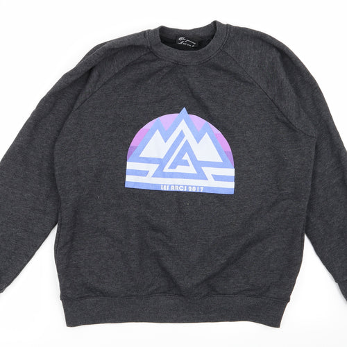 Syndicate Mens Grey   Pullover Jumper Size M