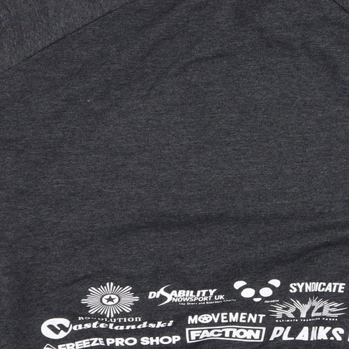 Syndicate Mens Grey   Pullover Jumper Size M