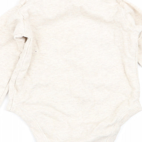 Nutmeg Boys Beige   Babygrow One-Piece Size 12-18 Months