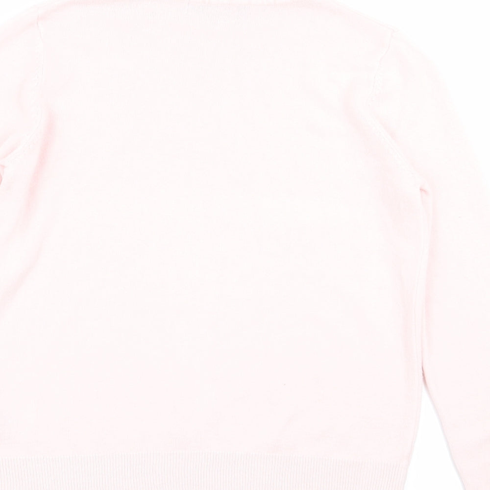 M&S Womens Pink   Pullover Jumper Size 8
