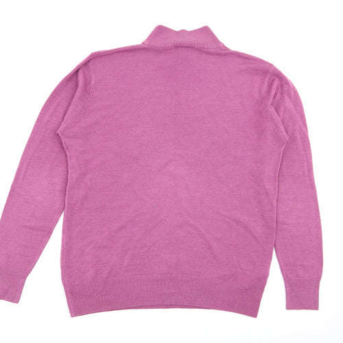 isabelle Womens Pink   Pullover Jumper Size M